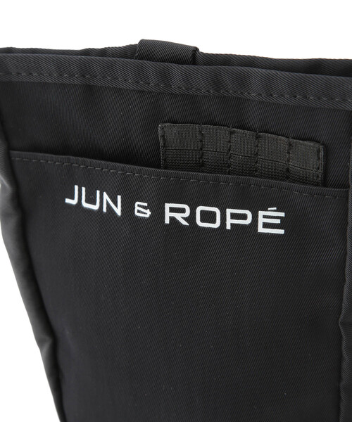 JUN&ROPE'（ジュンアンドロペ）の「ロゴテープウエストポーチ