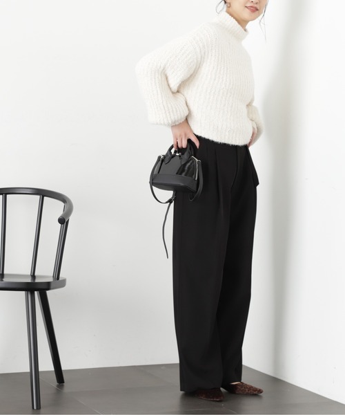 FREE'S MART（フリーズマート）の「◆フェザーモールハイネックニット（ニット/セーター・レディース・ピンク/ホワイト/ライトグリーン/チャコールグレー・FREE）」の17枚目の写真