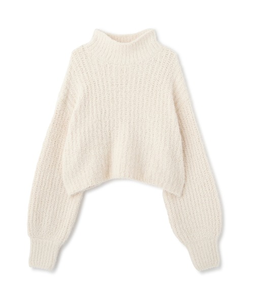 FREE'S MART（フリーズマート）の「◆フェザーモールハイネックニット（ニット/セーター・レディース・ピンク/ホワイト/ライトグリーン/チャコールグレー・FREE）」の19枚目の写真