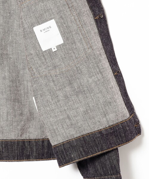 B:MING by BEAMS（ビーミングバイビームス）の「B:MING by BEAMS / コットンヘンプ デニム ジャケット（セットアップ対応）（ブルゾン・メンズ・ブルー/ネイビー・MEDIUM/SMALL/X-LARGE/LARGE）」の19枚目の写真