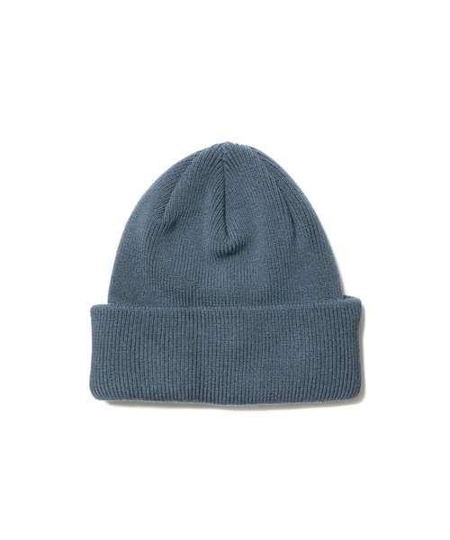 COOTIE PRODUCTIONS（クーティープロダクションズ）の「S/R Cuffed Beanie（ニットキャップ/ビーニー・メンズ・ブラック/グレイッシュブルー/DK.GRY・FREE）」の3枚目の写真