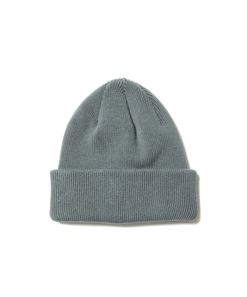 COOTIE PRODUCTIONS（クーティープロダクションズ）の「S/R Cuffed Beanie（ニットキャップ/ビーニー・メンズ・ブラック/グレイッシュブルー/DK.GRY・FREE）」の2枚目の写真