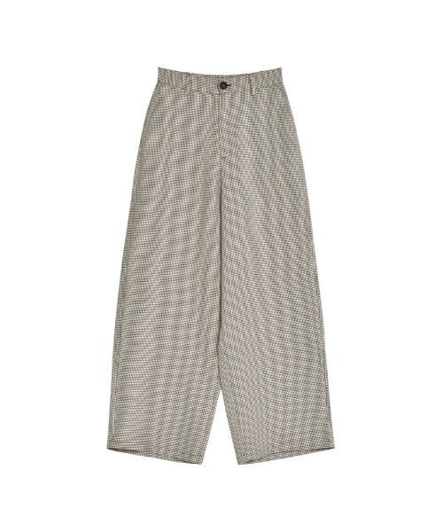 Re:EDIT（リエディ）の「[話題のカーブパンツ][全骨格◎/体型拾わず美脚見え][販売枚数4.7万枚突破][お気に入り登録数6.3万][低身長/高身長/大きいサイズ有]ソフトツイルカーブパンツ（その他パンツ・レディース・ホワイト/ブラック/チャコールグレー/ベージュ/グレー/グレー系その他/ブラック系その他/ピンク/ブラウン/ブラウン系その他2/モカ/ブルー系その他/グレー系その他2/グレイッシュベージュ/ブラウン系その他・MEDIUM/LARGE/AS/SMALL/X-LARGE/TALL/AL/AM）」の7枚目の写真