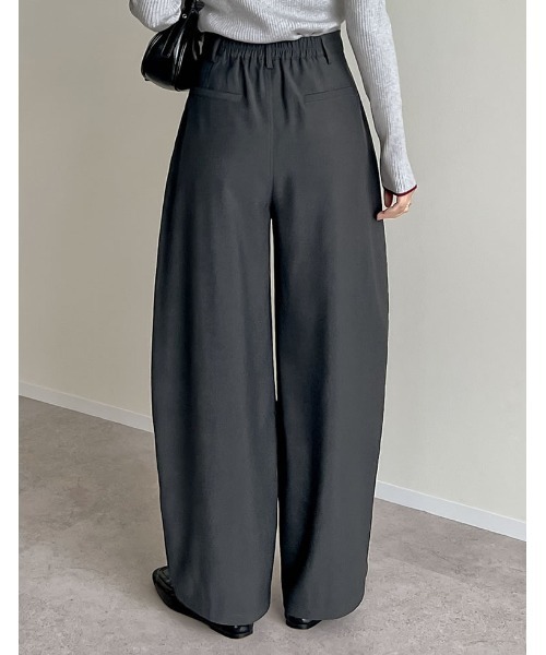 セール】[話題のカーブパンツ][全骨格◎/体型拾わず美脚見え][販売枚数