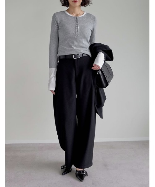 T.japanカーブパンツブラック 新品未使用 T.japanカーブパンツブラック 新品未使用 T.japanカーブパンツブラック