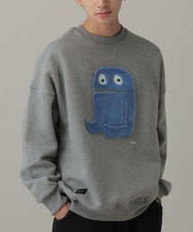 GROUNDWORK | 【UNISEX】GROUNDWORK/モンスタープルオーバー(裏起毛)(スウェット)