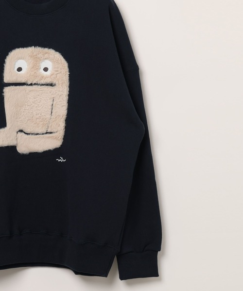GROUNDWORK(グラウンドワーク)の「【UNISEX】GROUNDWORK/モンスタープルオーバー(裏起毛)(スウェット・レディース・グリーン/ブラック/グレー/ネイビー/ブルー/アイボリー/その他1/ダークグレー・SMALL/MEDIUM/LARGE)」の21枚目の写真
