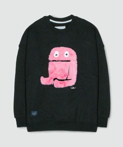 GROUNDWORK(グラウンドワーク)の「【UNISEX】GROUNDWORK/モンスタープルオーバー(裏起毛)(スウェット・レディース・グリーン/ブラック/グレー/ネイビー/ブルー/アイボリー/その他1/ダークグレー・SMALL/MEDIUM/LARGE)」の17枚目の写真