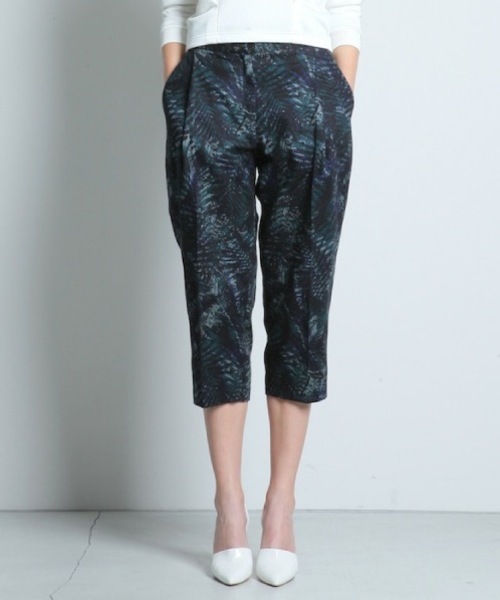 DOMENICO+SAVIO(ドメニコアンドサビオ)の「DOMENICO+SAVIO ORIGINAL PRINT PANTS(その他パンツ・レディース・グリーン系その他/オレンジ系その他・36)」の2枚目の写真