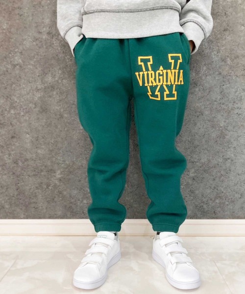 ユニセックス】裏起毛 アメカジプリント スウェットパンツ（スウェット