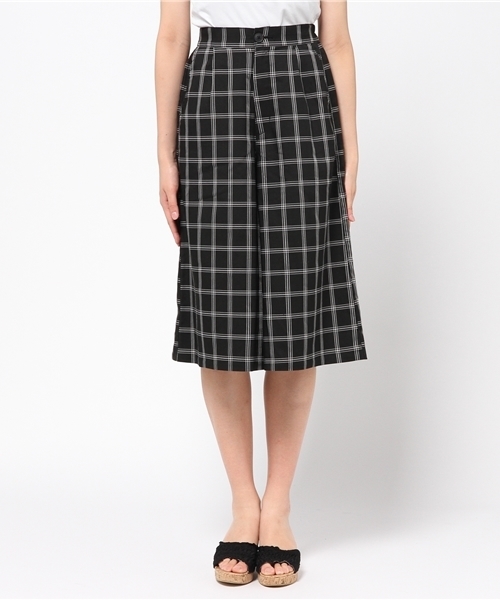 WEGO(ウィゴー)の「WEGO/ ガウチョパンツ(その他パンツ・レディース・ライトグレー/ブラック/ブルー系その他/ブラック系その他/オレンジ・FREE)」の6枚目の写真