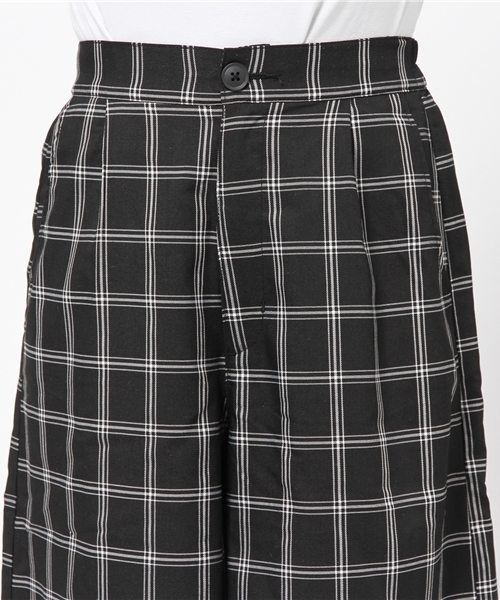 WEGO(ウィゴー)の「WEGO/ ガウチョパンツ(その他パンツ・レディース・ライトグレー/ブラック/ブルー系その他/ブラック系その他/オレンジ・FREE)」の9枚目の写真