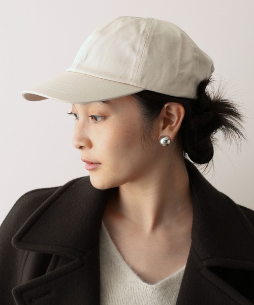 upperhights(アッパーハイツ)の「【upper hights】ベーシックキャップ(キャップ・レディース・アイボリー/チャコール/ベージュ/グレー・フリー/FREE)」の5枚目の写真