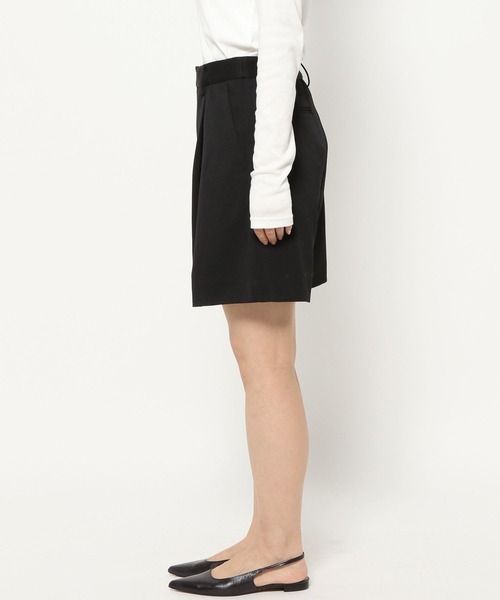 BABYLONE(バビロン)の「ウールチノショートパンツ(チノパンツ・レディース・ブラック/アイボリー・36inch/38inch)」の15枚目の写真