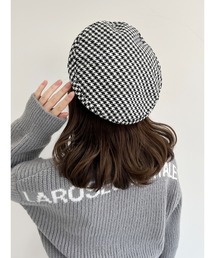 PHILLY | WC/チドリガラパイピングベレー(ハンチング/ベレー帽)