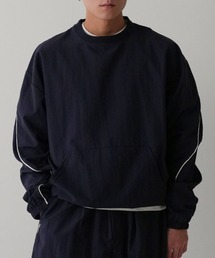 Bargiee | スウォッシュ ナイロン ジャケット トップス 撥水 防水 ユニセックス(ナイロンジャケット)