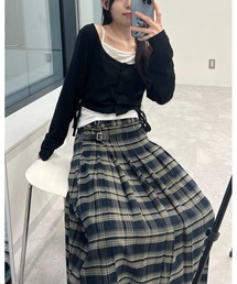 3.3 Field Trip  | 3.3 Field Trip／チェックロングスカート　 2995582(スカート)