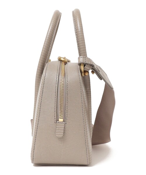 TOFF&LOADSTONE(トフアンドロードストーン)の「TOFF&LOADSTONE:Jolie mini boston lizard(イエロー)(ボストンバッグ・レディース・イエロー・ONE SIZE)」の2枚目の写真