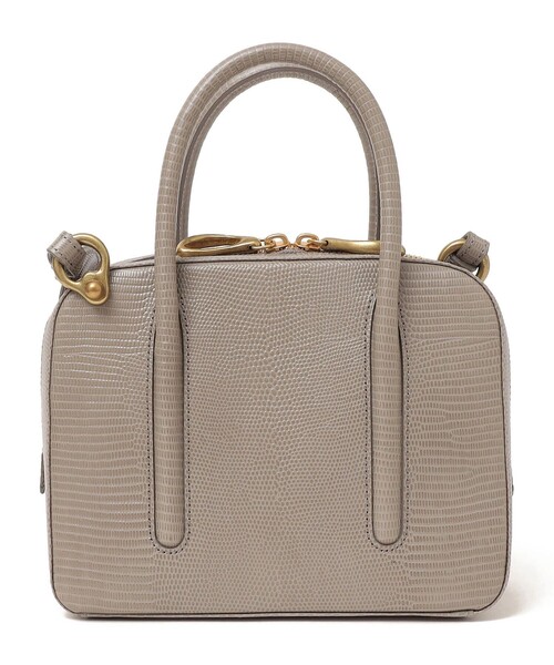 TOFF&LOADSTONE(トフアンドロードストーン)の「TOFF&LOADSTONE:Jolie mini boston lizard(イエロー)(ボストンバッグ・レディース・イエロー・ONE SIZE)」の3枚目の写真