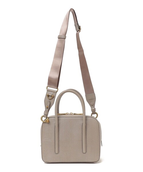 TOFF&LOADSTONE(トフアンドロードストーン)の「TOFF&LOADSTONE:Jolie mini boston lizard(イエロー)(ボストンバッグ・レディース・イエロー・ONE SIZE)」の6枚目の写真