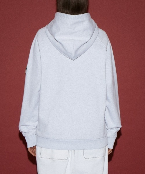 Onitsuka Tiger(オニツカタイガー)の「SWEAT HOODIE / スウェットフーディー(パーカー・レディース・ヘザーグレー・S/M/L/XL)」の7枚目の写真