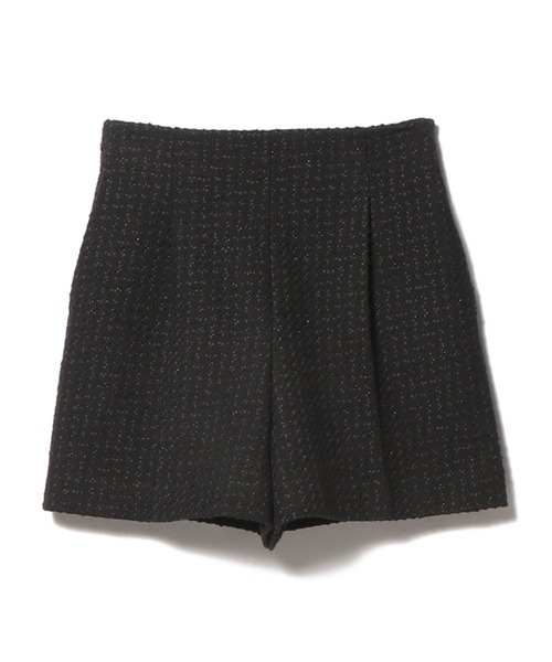 ESTNATION（エストネーション）の「ESTNATION / ファンシーツィードショートパンツ（その他パンツ・レディース・ホワイト/ブラック/ピンク・36/38）」の3枚目の写真