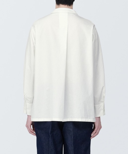 無印良品（ムジルシリョウヒン）の「婦人　和紙混ブラウス（シャツ/ブラウス・レディース・ピンク/ホワイト/ブルー・XL/M/L/S）」の6枚目の写真