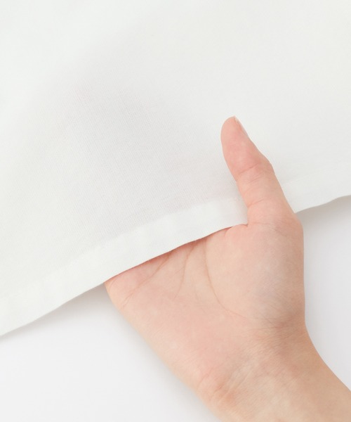 無印良品（ムジルシリョウヒン）の「婦人　和紙混ブラウス（シャツ/ブラウス・レディース・ピンク/ホワイト/ブルー・XL/M/L/S）」の12枚目の写真