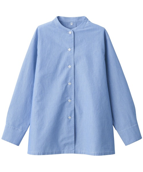 無印良品（ムジルシリョウヒン）の「婦人　和紙混ブラウス（シャツ/ブラウス・レディース・ピンク/ホワイト/ブルー・XL/M/L/S）」の19枚目の写真