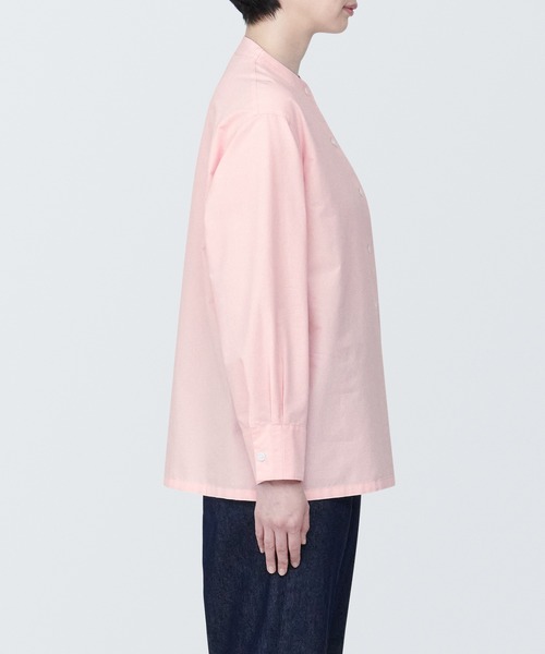 無印良品（ムジルシリョウヒン）の「婦人　和紙混ブラウス（シャツ/ブラウス・レディース・ピンク/ホワイト/ブルー・XL/M/L/S）」の22枚目の写真