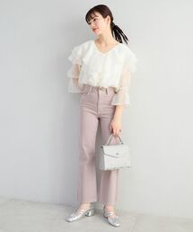 MAJESTIC LEGON | 美脚フレアパンツ(その他パンツ)