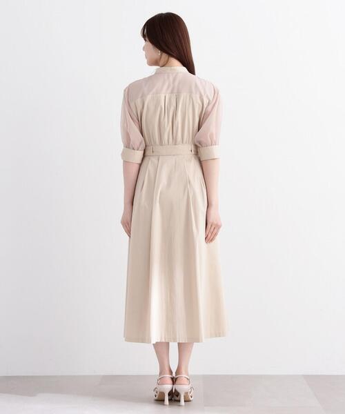 PROPORTION BODY DRESSING(プロポーションボディドレッシング)の「アウトポケットワンピース / 1214140312(ワンピース・レディース・ベージュ/ネイビー・MEDIUM/SMALL)」の11枚目の写真