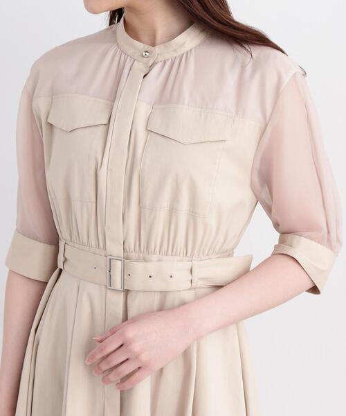 PROPORTION BODY DRESSING(プロポーションボディドレッシング)の「アウトポケットワンピース / 1214140312(ワンピース・レディース・ベージュ/ネイビー・MEDIUM/SMALL)」の12枚目の写真