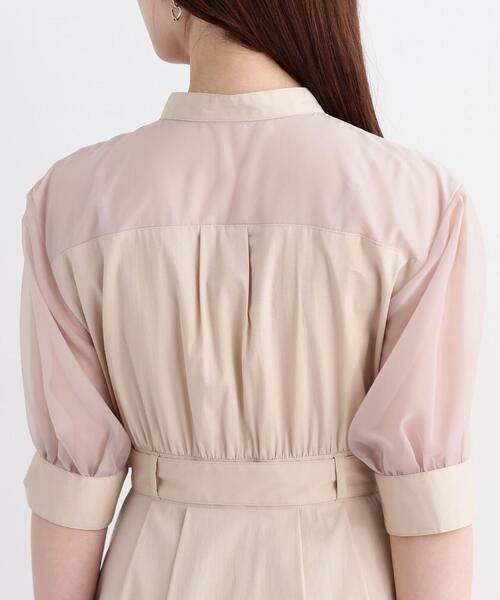 PROPORTION BODY DRESSING(プロポーションボディドレッシング)の「アウトポケットワンピース / 1214140312(ワンピース・レディース・ベージュ/ネイビー・MEDIUM/SMALL)」の13枚目の写真