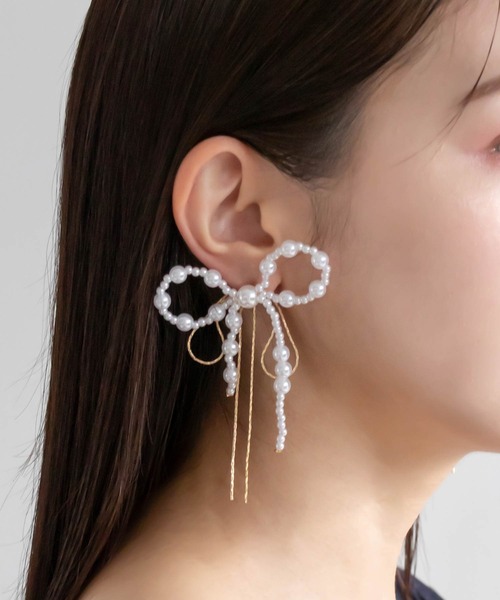 RADA(ラダ)】COLOR STONE EARRINGS|allureville OFFICIAL SITE