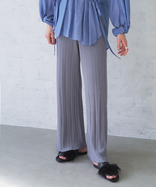 ⚘ 新品 Audrey and John Wad ニットパンツ セール】ストレートニットパンツ（その他パンツ）｜Audrey and