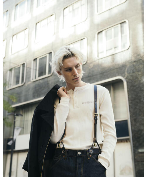 Schott/ショット/LEATHER SUSPENDER/レザーサスペンダー