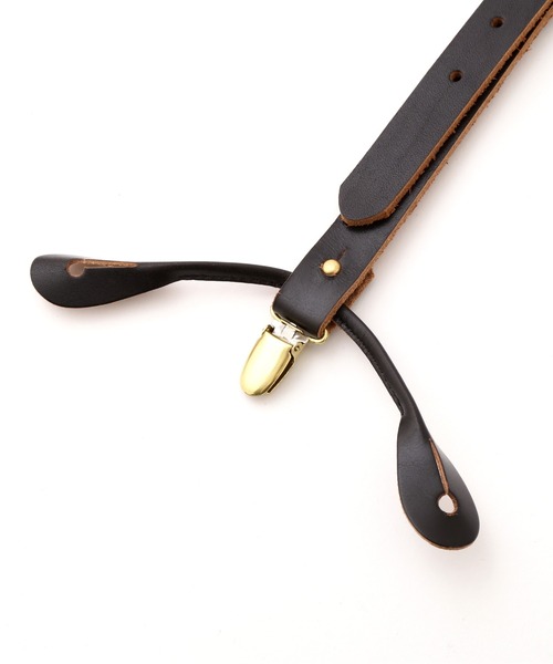 Schott/ショット/LEATHER SUSPENDER/レザーサスペンダー（サスペンダー