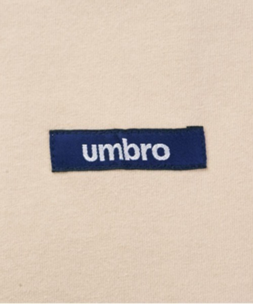 UMBRO(アンブロ)の「<UMBROコラボ(アンブロ)×UNDOVE>【配色衿/ワンポイント刺繍/半袖Tシャツ/オーバーサイズ/カジュアルスポーティー】綿100%7分袖Tシャツ(Tシャツ/カットソー・レディース・モカ/ナチュラル・XXXX-LARGE/XXX-LARGE/XX-LARGE/X-LARGE/LARGE/MEDIUM)」の5枚目の写真