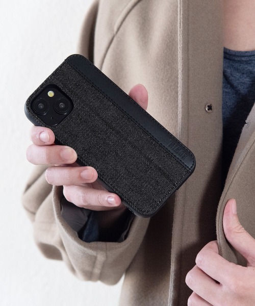 EDWIN（エドウィン）の「iPhone16 iPhone16Pro iPhone15 iPhone14 iPhone13 エドウィン [レザー調スタンドケース]（スマホケース/カバー・メンズ・ブラック/インディゴブルー・iPhone 15/iPhone 16/iPhone 16 Pro）」の13枚目の写真