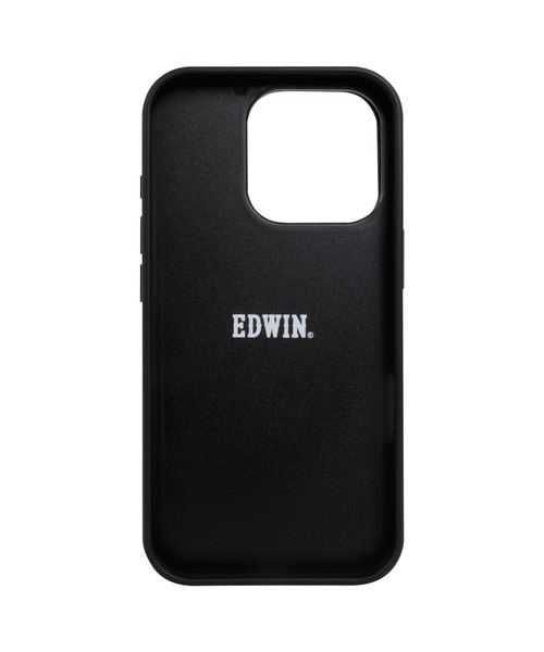 EDWIN（エドウィン）の「iPhone16 iPhone16Pro iPhone15 iPhone14 iPhone13 エドウィン [レザー調スタンドケース]（スマホケース/カバー・メンズ・ブラック/インディゴブルー・iPhone 15/iPhone 16/iPhone 16 Pro）」の21枚目の写真