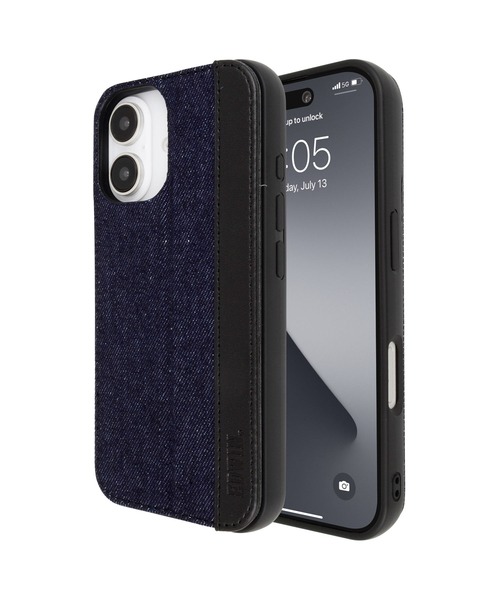 EDWIN（エドウィン）の「iPhone16 iPhone16Pro iPhone15 iPhone14 iPhone13 エドウィン [レザー調スタンドケース]（スマホケース/カバー・メンズ・ブラック/インディゴブルー・iPhone 15/iPhone 16/iPhone 16 Pro）」の22枚目の写真