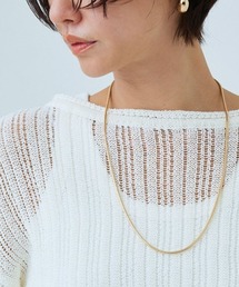 RASW（ラス）の「【RASW】スネークチェーンネックレス（ネックレス）」