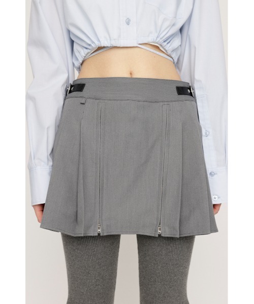 SLY（スライ）の「OPEN ZIP PLEATS S/SK オープン ジップ