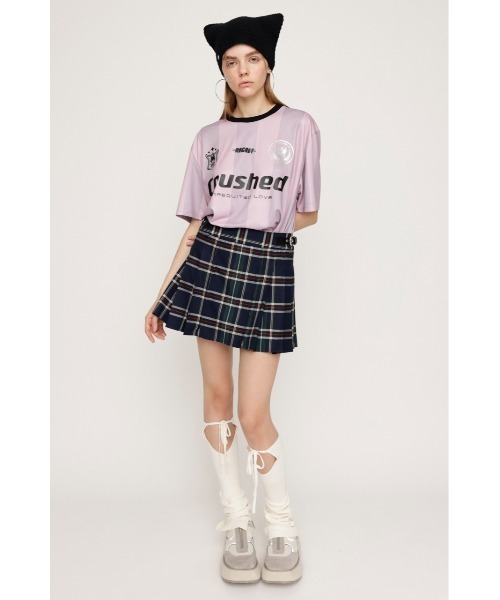 セール】OPEN ZIP PLEATS S/SK オープン ジップ プリーツ