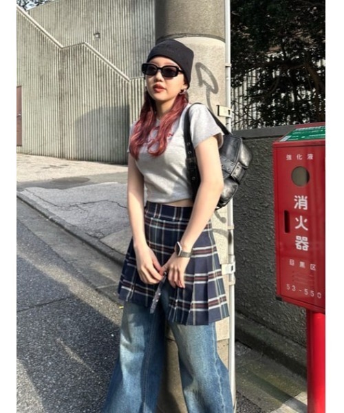 国内発送/ギフトOK☆Since Then☆ショート プリーツ スカート☆ プリーツスカート ミニ Since Then(シンスゼン) - 海外通販のBUYMA