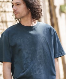 mt8945- スタンダードシルエットプリントTシャツ(PALE)
