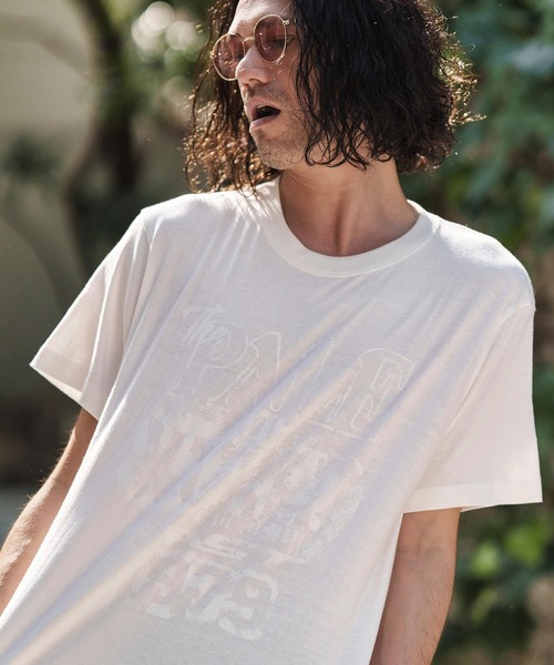 mt8945- スタンダードシルエットプリントTシャツ（PALE）（Tシャツ/カットソー）｜CAMBIO（カンビオ）