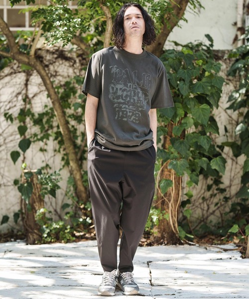 CAMBIO(カンビオ)の「mt8945- スタンダードシルエットプリントTシャツ(PALE)(Tシャツ/カットソー・メンズ・ネイビー/スミクロ/ホワイト・S/M/L/XL)」の12枚目の写真