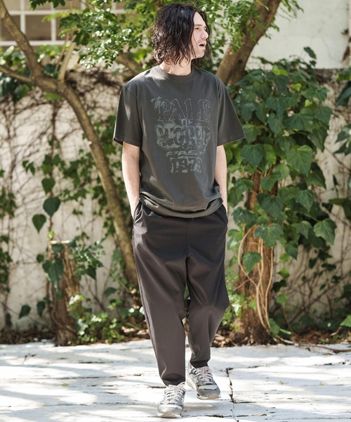 CAMBIO(カンビオ)の「mt8945- スタンダードシルエットプリントTシャツ(PALE)(Tシャツ/カットソー・メンズ・ネイビー/スミクロ/ホワイト・S/M/L/XL)」の13枚目の写真
